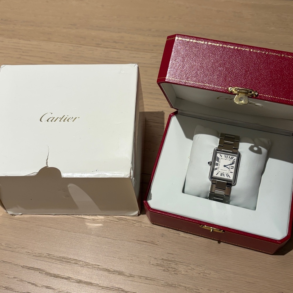 Cartier Tank solo large model Watch with box - Picture 7 of 7